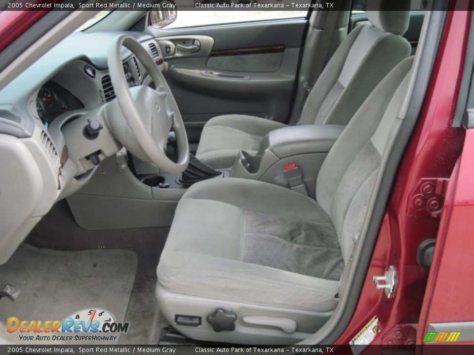 2005 Chevrolet Impala Sport Red Metallic / Medium Gray Photo #8