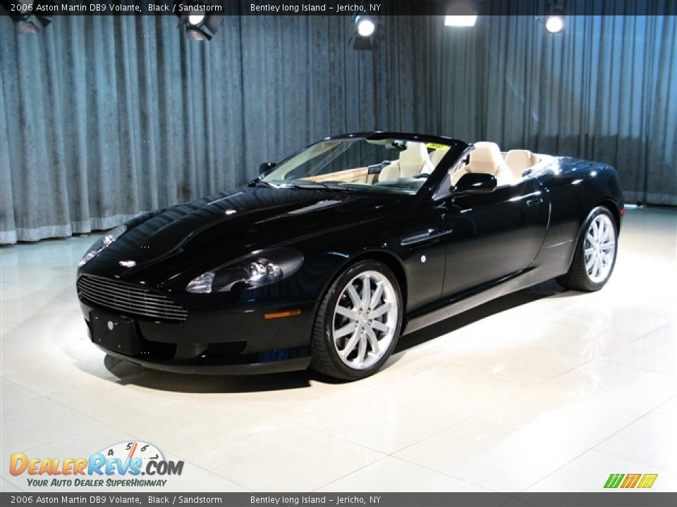 2006 Aston Martin DB9 Volante Black / Sandstorm Photo #1