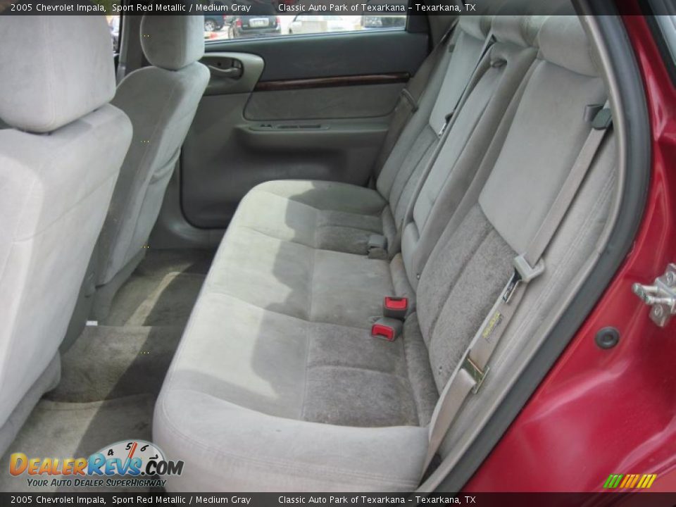 2005 Chevrolet Impala Sport Red Metallic / Medium Gray Photo #9