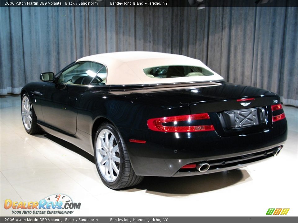 2006 Aston Martin DB9 Volante Black / Sandstorm Photo #2