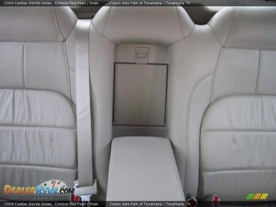 2004 Cadillac DeVille Sedan Crimson Red Pearl / Shale Photo #7