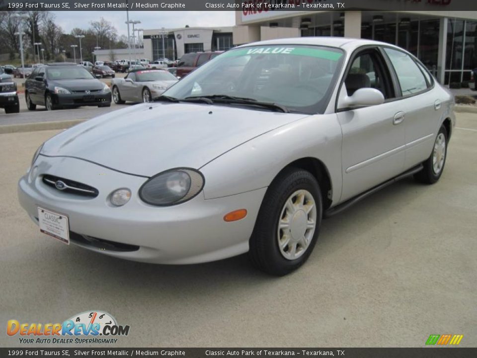 1999 Ford Taurus SE Silver Frost Metallic / Medium Graphite Photo #1
