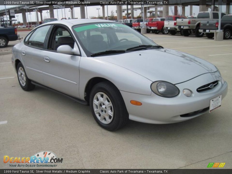 1999 Ford Taurus SE Silver Frost Metallic / Medium Graphite Photo #2
