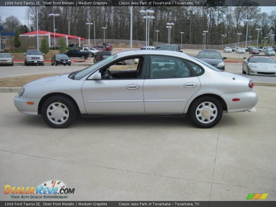 1999 Ford Taurus SE Silver Frost Metallic / Medium Graphite Photo #3