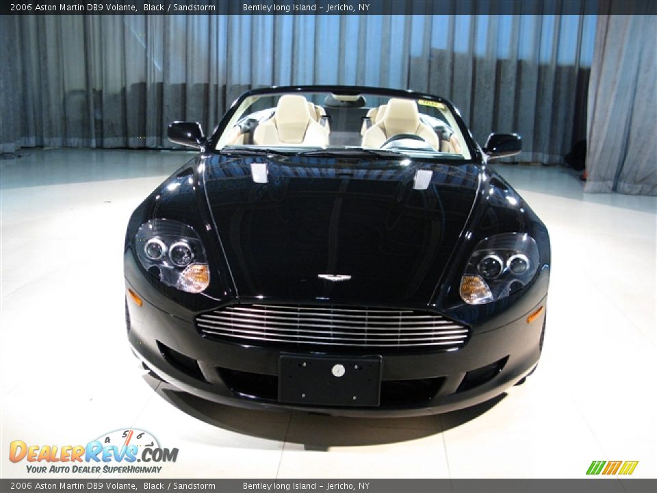 2006 Aston Martin DB9 Volante Black / Sandstorm Photo #4