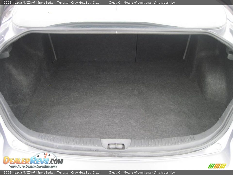 2008 Mazda MAZDA6 i Sport Sedan Tungsten Gray Metallic / Gray Photo #7