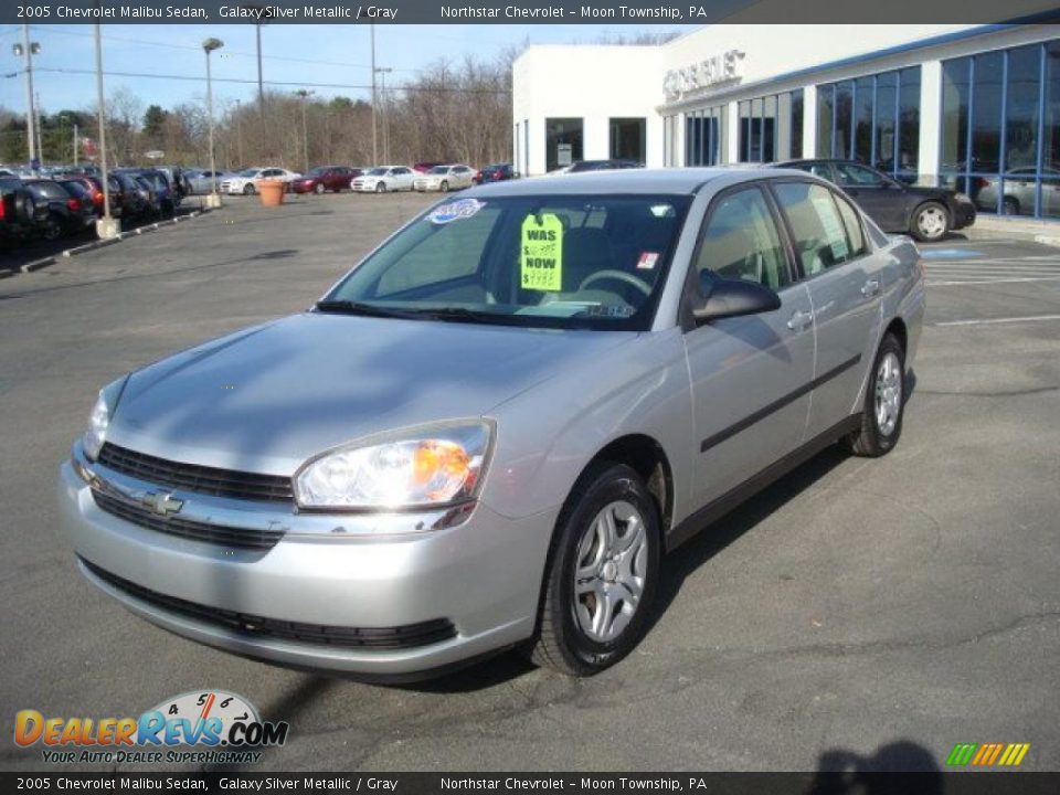 2005 Chevrolet Malibu Sedan Galaxy Silver Metallic / Gray Photo #7