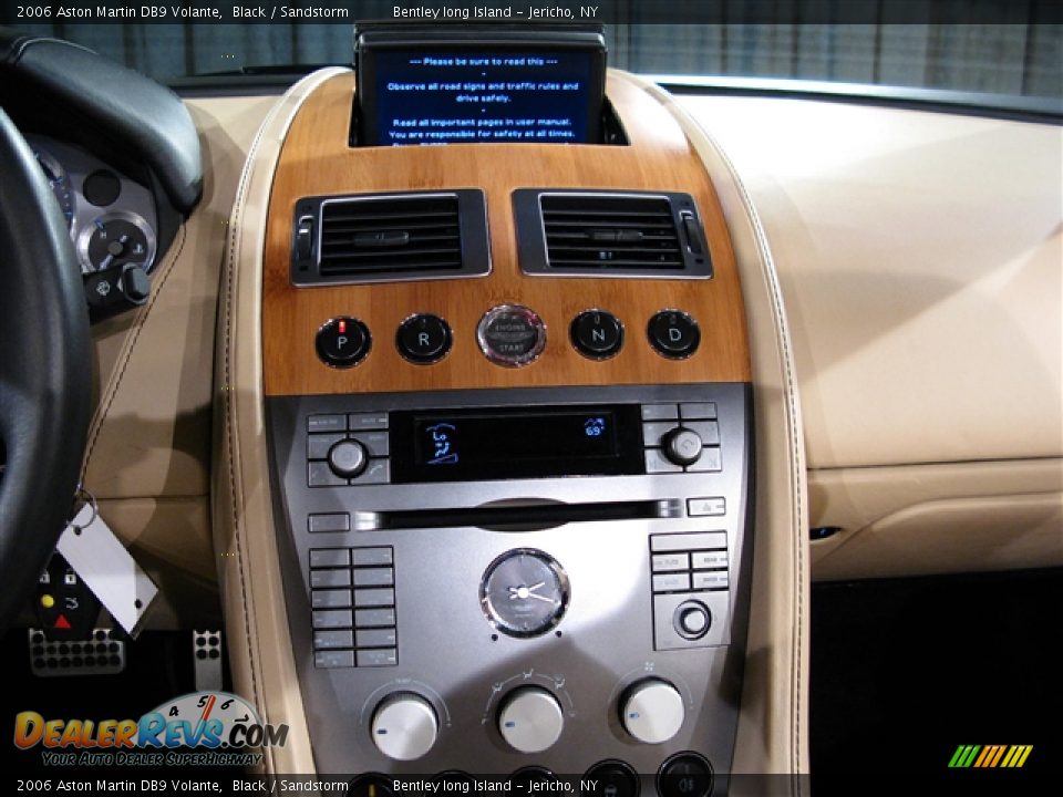 2006 Aston Martin DB9 Volante Black / Sandstorm Photo #9