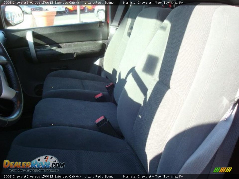 2008 Chevrolet Silverado 1500 LT Extended Cab 4x4 Victory Red / Ebony Photo #11