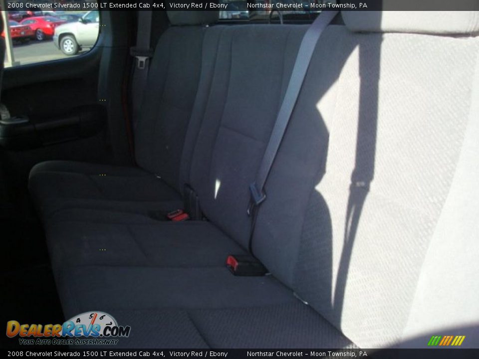 2008 Chevrolet Silverado 1500 LT Extended Cab 4x4 Victory Red / Ebony Photo #12