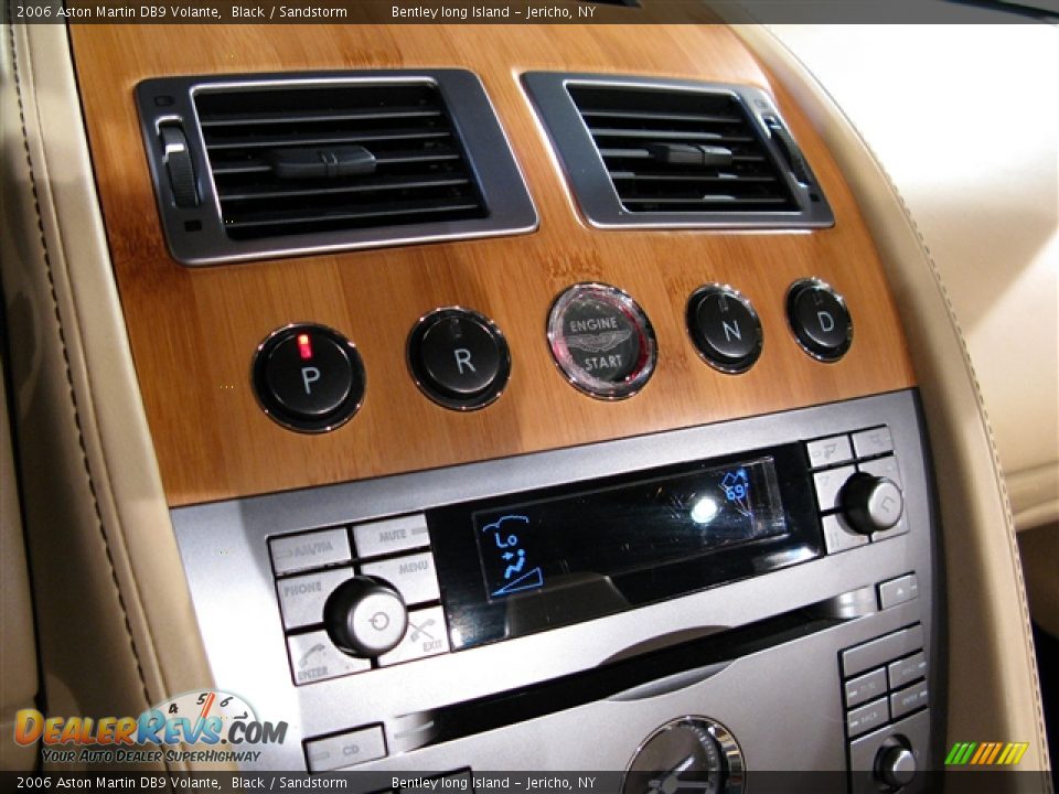 2006 Aston Martin DB9 Volante Black / Sandstorm Photo #10