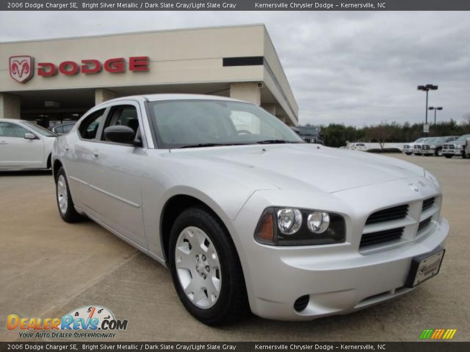 2006 Dodge Charger SE Bright Silver Metallic / Dark Slate Gray/Light Slate Gray Photo #1