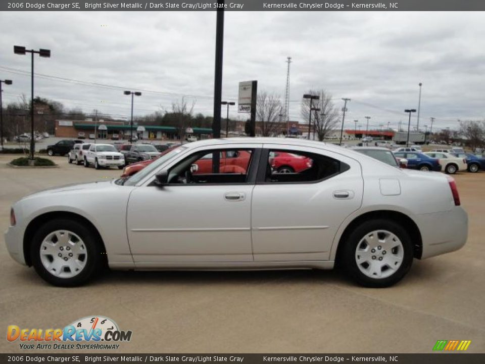 2006 Dodge Charger SE Bright Silver Metallic / Dark Slate Gray/Light Slate Gray Photo #6