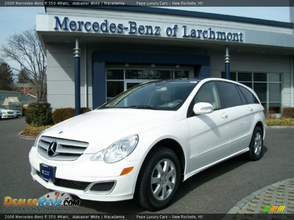 2006 Mercedes-Benz R 350 4Matic Alabaster White / Macadamia Photo #1