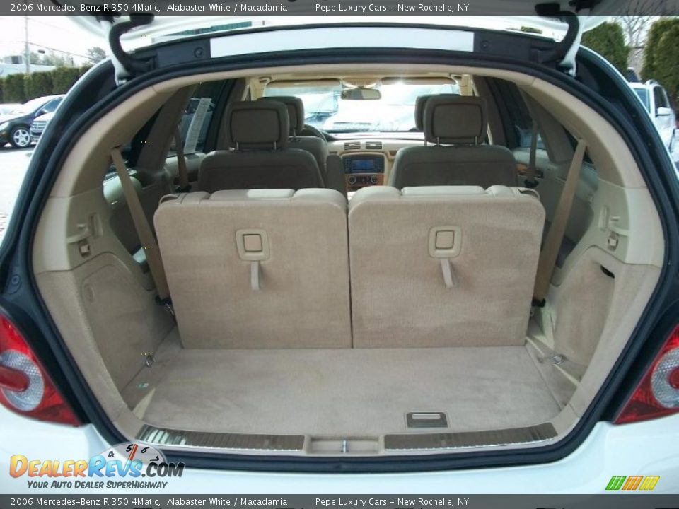 2006 Mercedes-Benz R 350 4Matic Alabaster White / Macadamia Photo #15