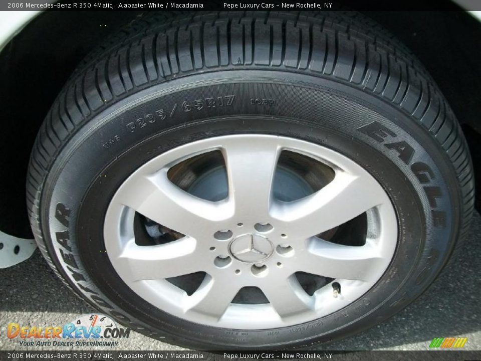 2006 Mercedes-Benz R 350 4Matic Alabaster White / Macadamia Photo #19