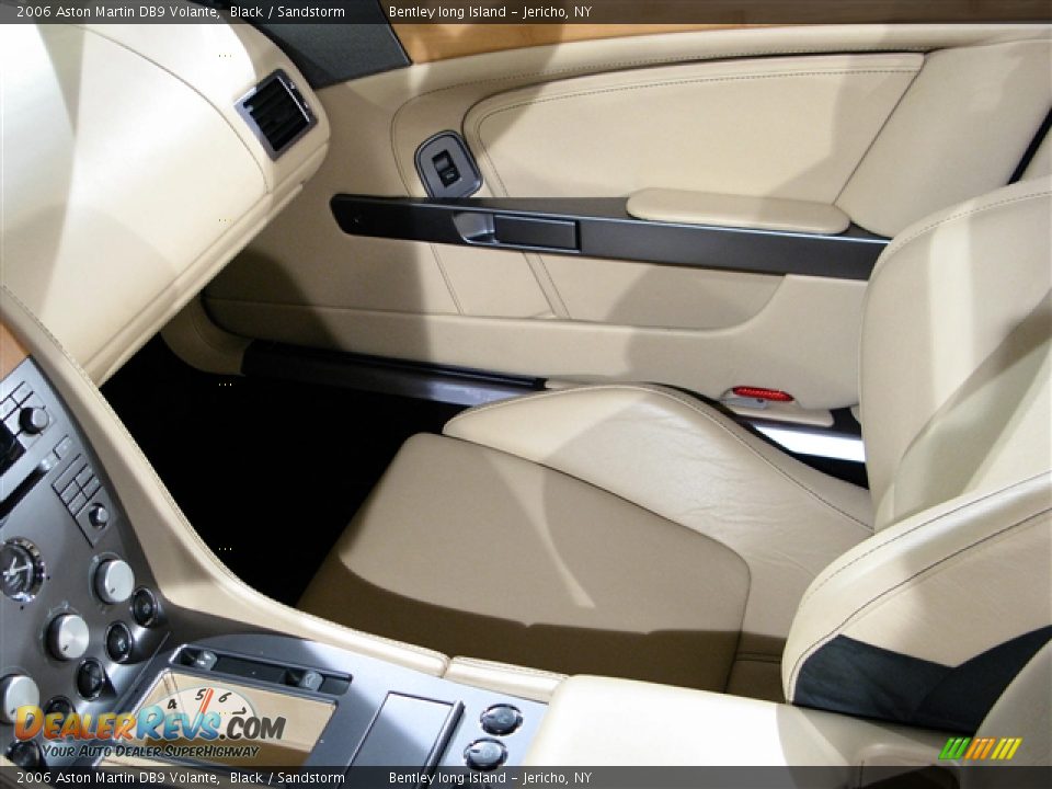 2006 Aston Martin DB9 Volante Black / Sandstorm Photo #12