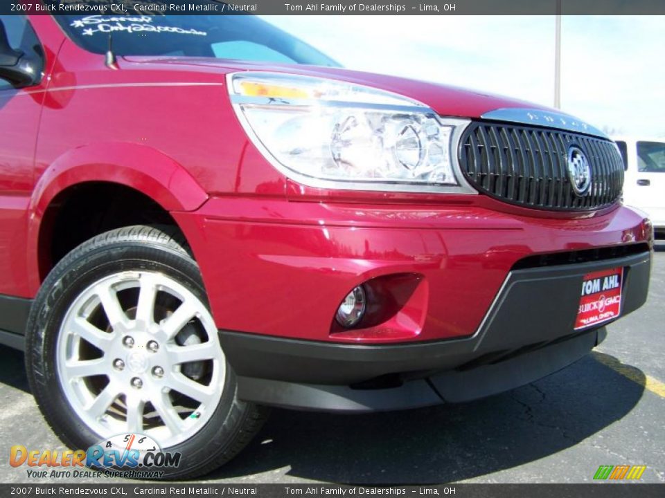 2007 Buick Rendezvous CXL Cardinal Red Metallic / Neutral Photo #2
