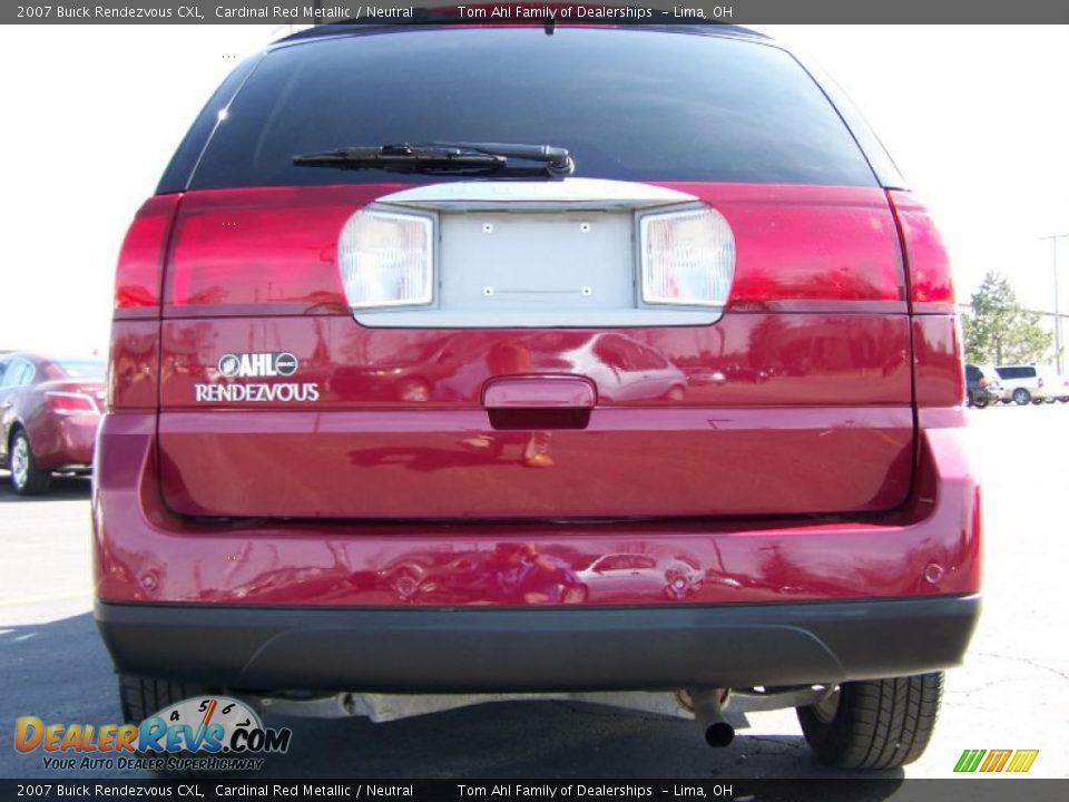 2007 Buick Rendezvous CXL Cardinal Red Metallic / Neutral Photo #6