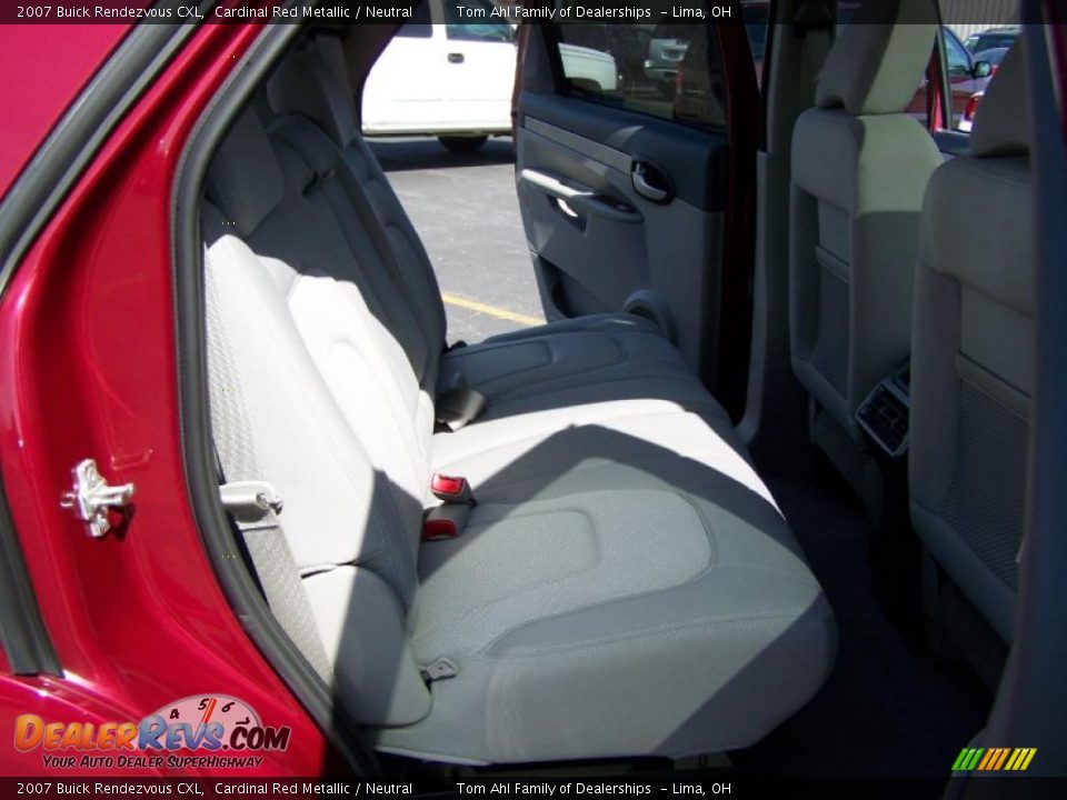 2007 Buick Rendezvous CXL Cardinal Red Metallic / Neutral Photo #13