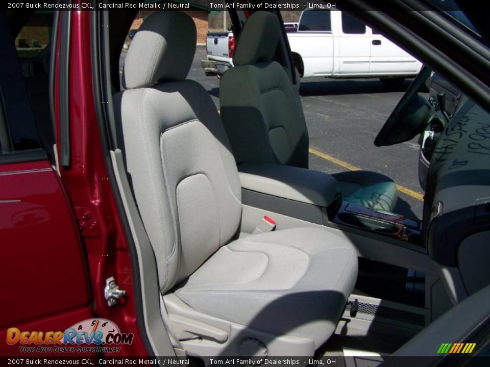 2007 Buick Rendezvous CXL Cardinal Red Metallic / Neutral Photo #14
