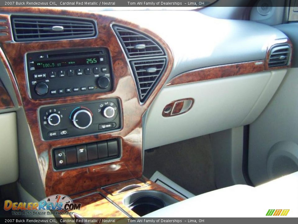 2007 Buick Rendezvous CXL Cardinal Red Metallic / Neutral Photo #20