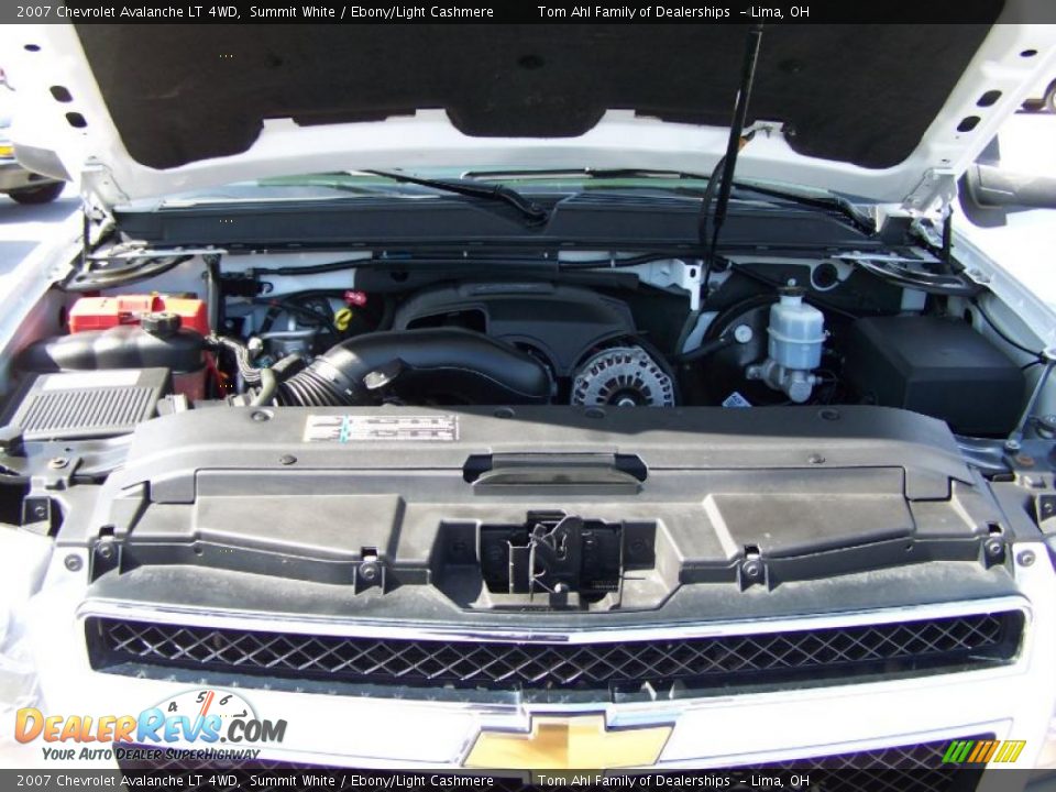 2007 Chevrolet Avalanche LT 4WD Summit White / Ebony/Light Cashmere Photo #19