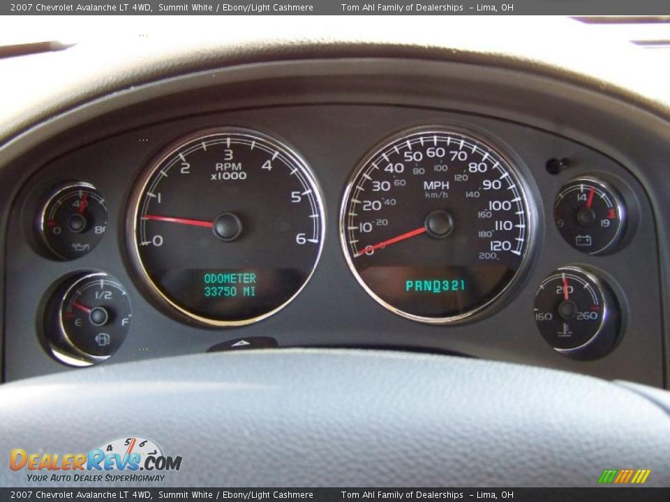 2007 Chevrolet Avalanche LT 4WD Summit White / Ebony/Light Cashmere Photo #20