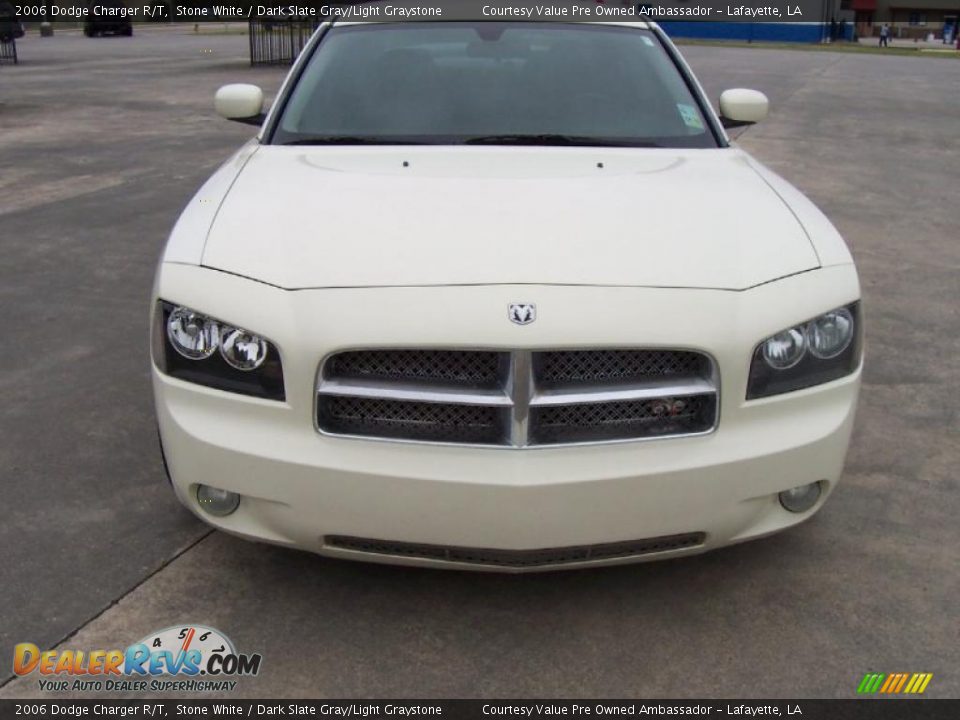 2006 Dodge Charger R/T Stone White / Dark Slate Gray/Light Graystone Photo #7