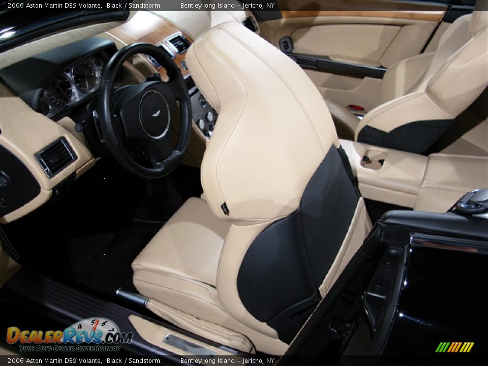 2006 Aston Martin DB9 Volante Black / Sandstorm Photo #14