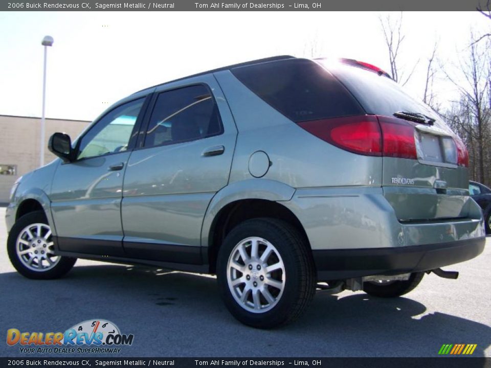 2006 Buick Rendezvous CX Sagemist Metallic / Neutral Photo #4