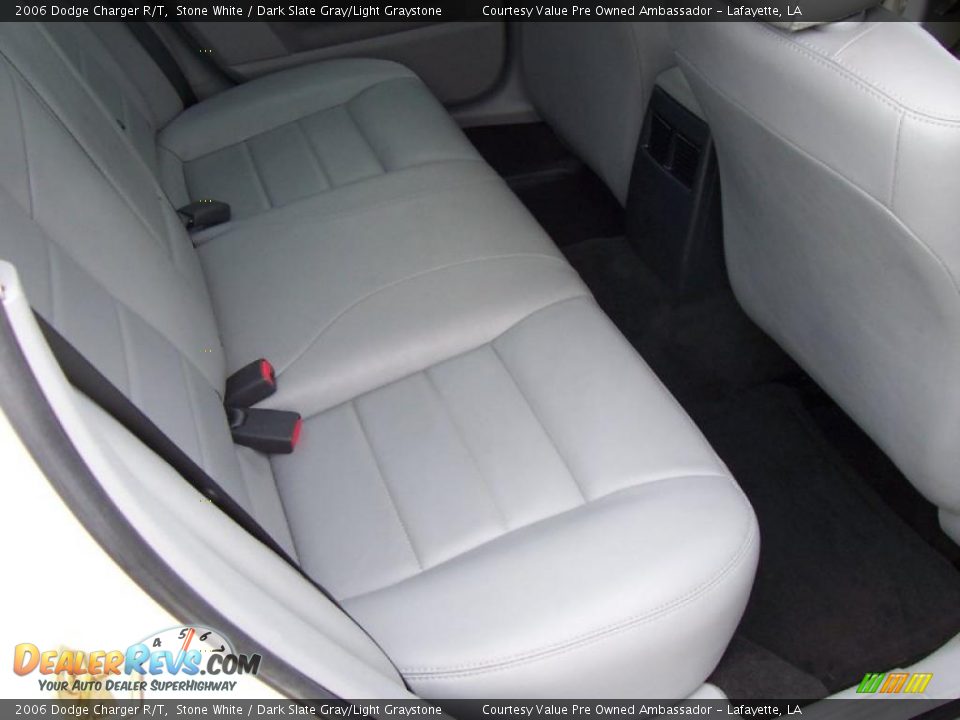 2006 Dodge Charger R/T Stone White / Dark Slate Gray/Light Graystone Photo #13