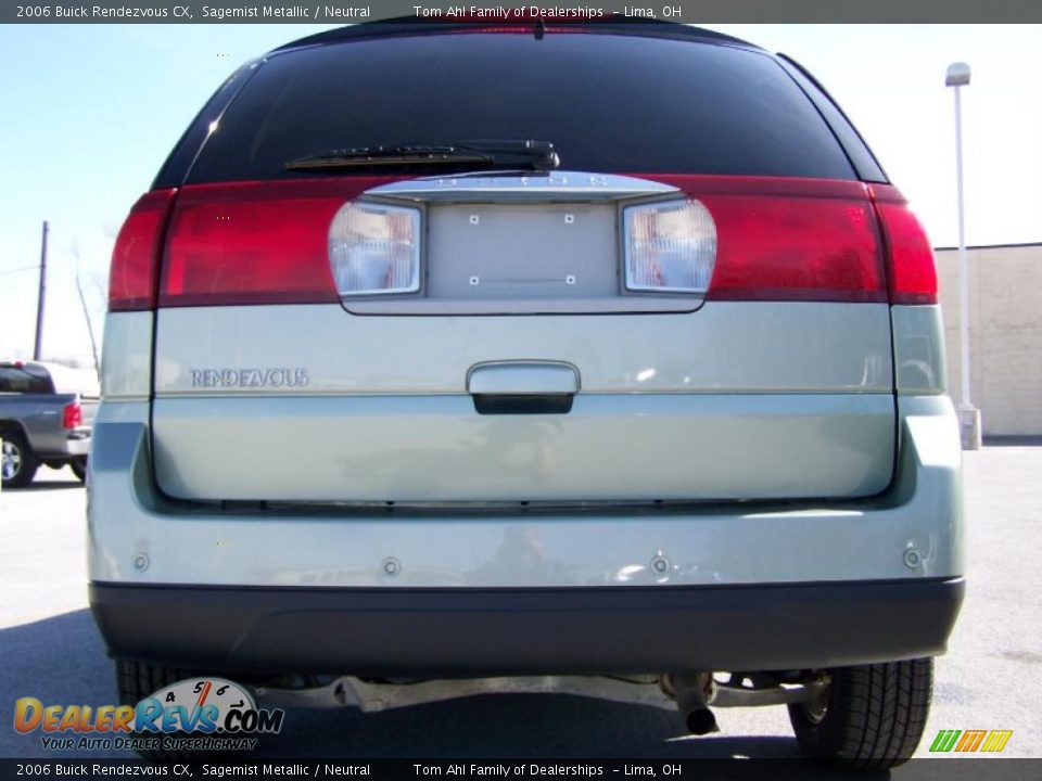 2006 Buick Rendezvous CX Sagemist Metallic / Neutral Photo #6