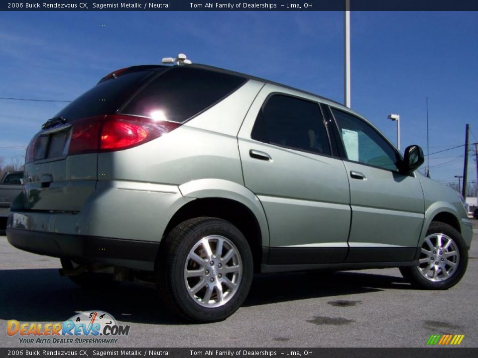 2006 Buick Rendezvous CX Sagemist Metallic / Neutral Photo #7