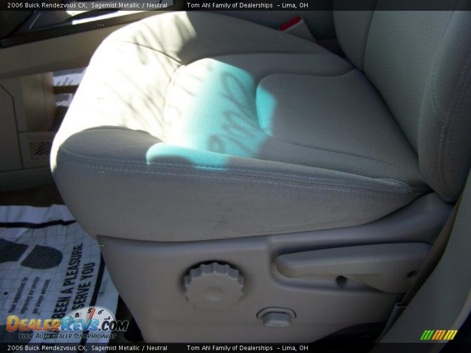 2006 Buick Rendezvous CX Sagemist Metallic / Neutral Photo #10