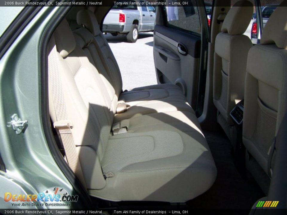 2006 Buick Rendezvous CX Sagemist Metallic / Neutral Photo #14