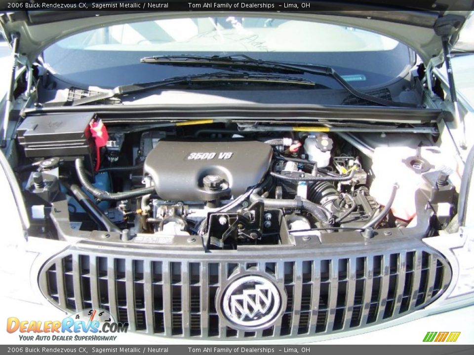 2006 Buick Rendezvous CX Sagemist Metallic / Neutral Photo #18