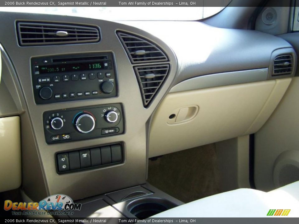 2006 Buick Rendezvous CX Sagemist Metallic / Neutral Photo #21
