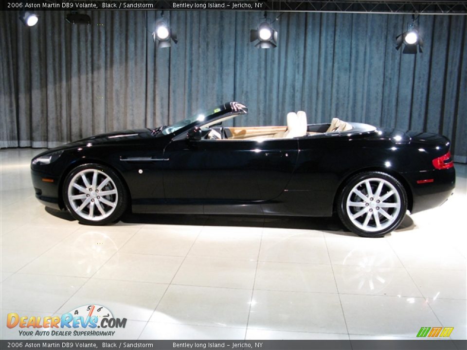 2006 Aston Martin DB9 Volante Black / Sandstorm Photo #19