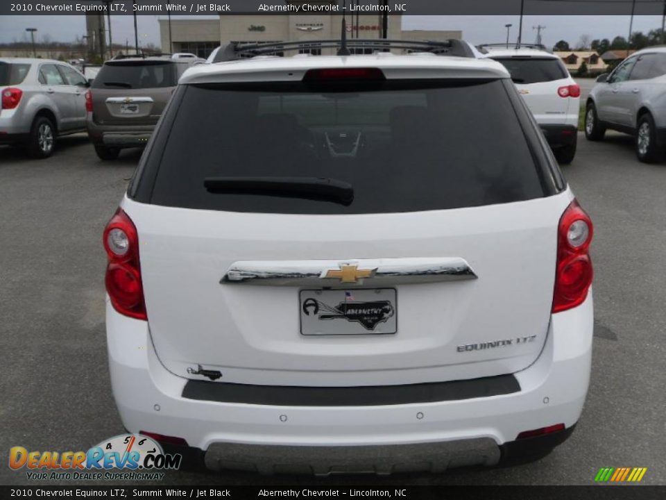 2010 Chevrolet Equinox LTZ Summit White / Jet Black Photo #4
