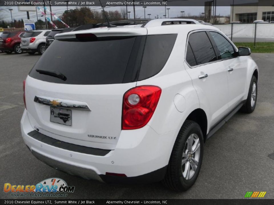 2010 Chevrolet Equinox LTZ Summit White / Jet Black Photo #5