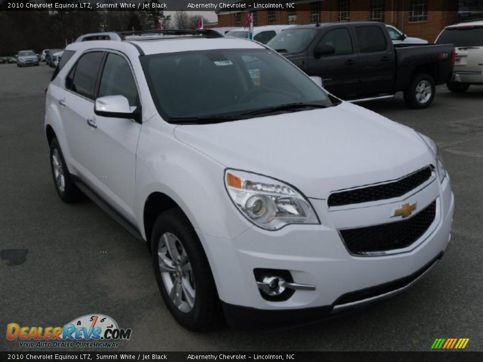 2010 Chevrolet Equinox LTZ Summit White / Jet Black Photo #6