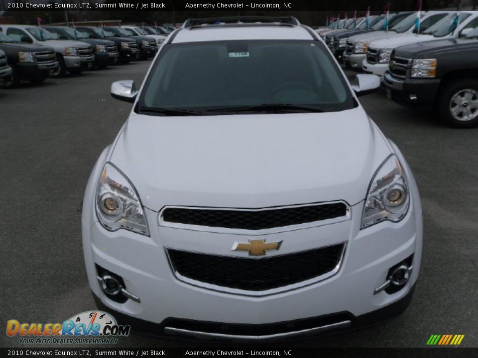 2010 Chevrolet Equinox LTZ Summit White / Jet Black Photo #7