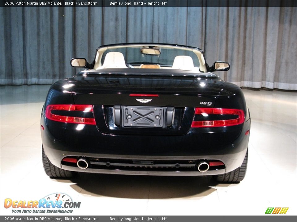 2006 Aston Martin DB9 Volante Black / Sandstorm Photo #20