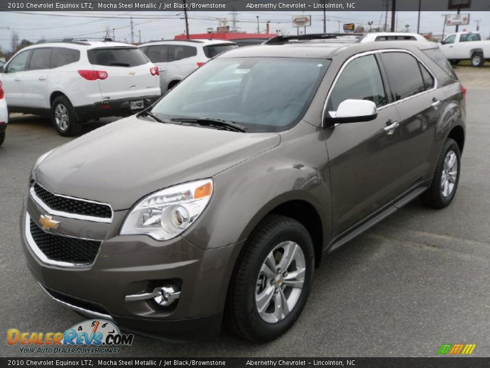 2010 Chevrolet Equinox LTZ Mocha Steel Metallic / Jet Black/Brownstone Photo #1