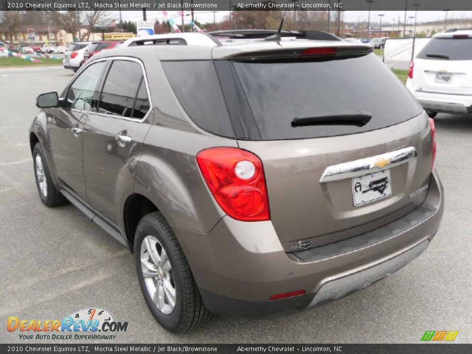 2010 Chevrolet Equinox LTZ Mocha Steel Metallic / Jet Black/Brownstone Photo #2