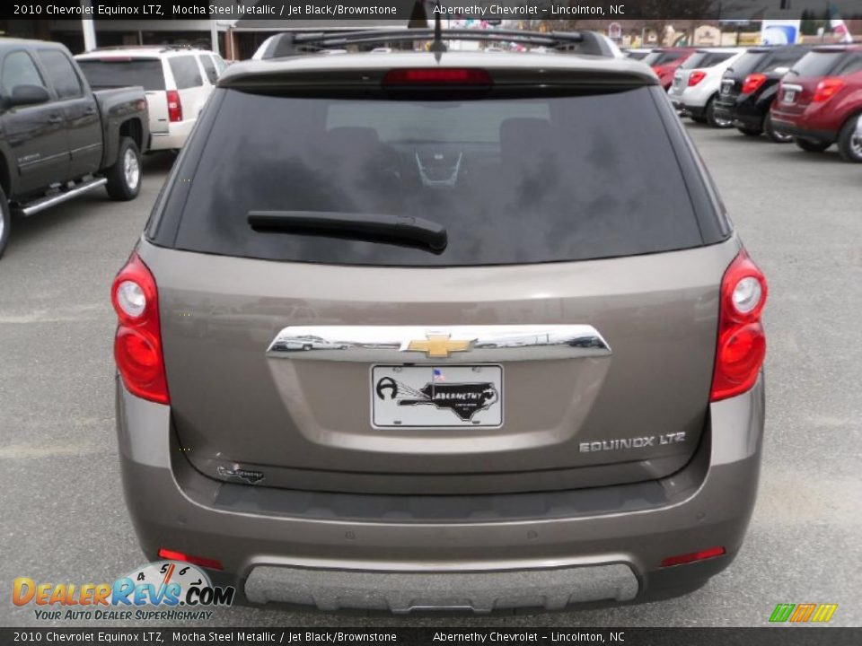2010 Chevrolet Equinox LTZ Mocha Steel Metallic / Jet Black/Brownstone Photo #3