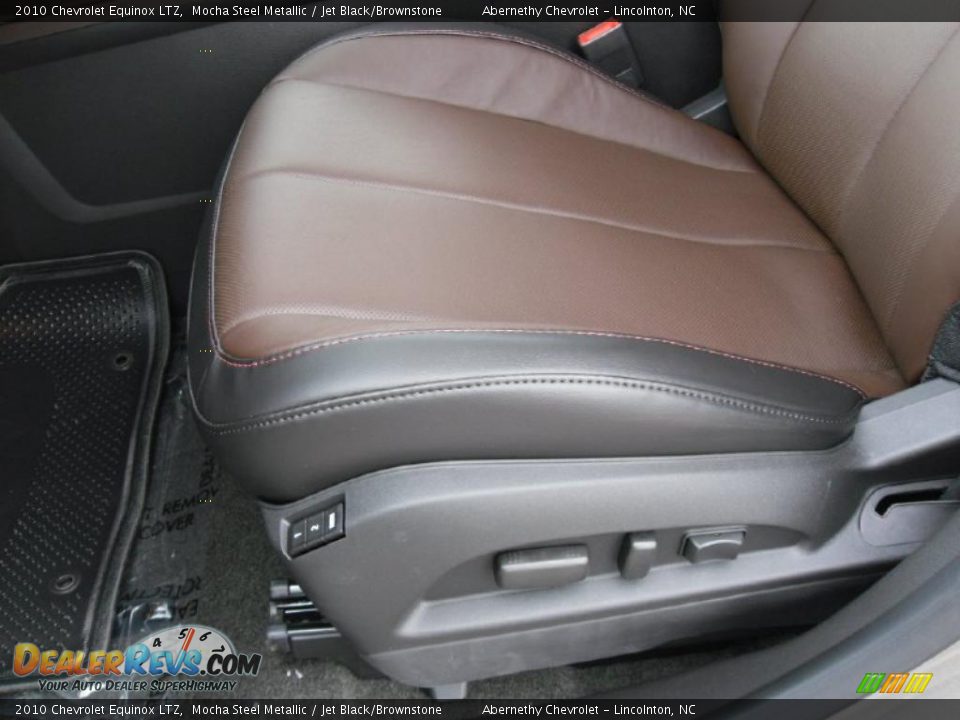 2010 Chevrolet Equinox LTZ Mocha Steel Metallic / Jet Black/Brownstone Photo #9