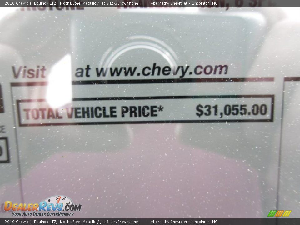 2010 Chevrolet Equinox LTZ Mocha Steel Metallic / Jet Black/Brownstone Photo #11