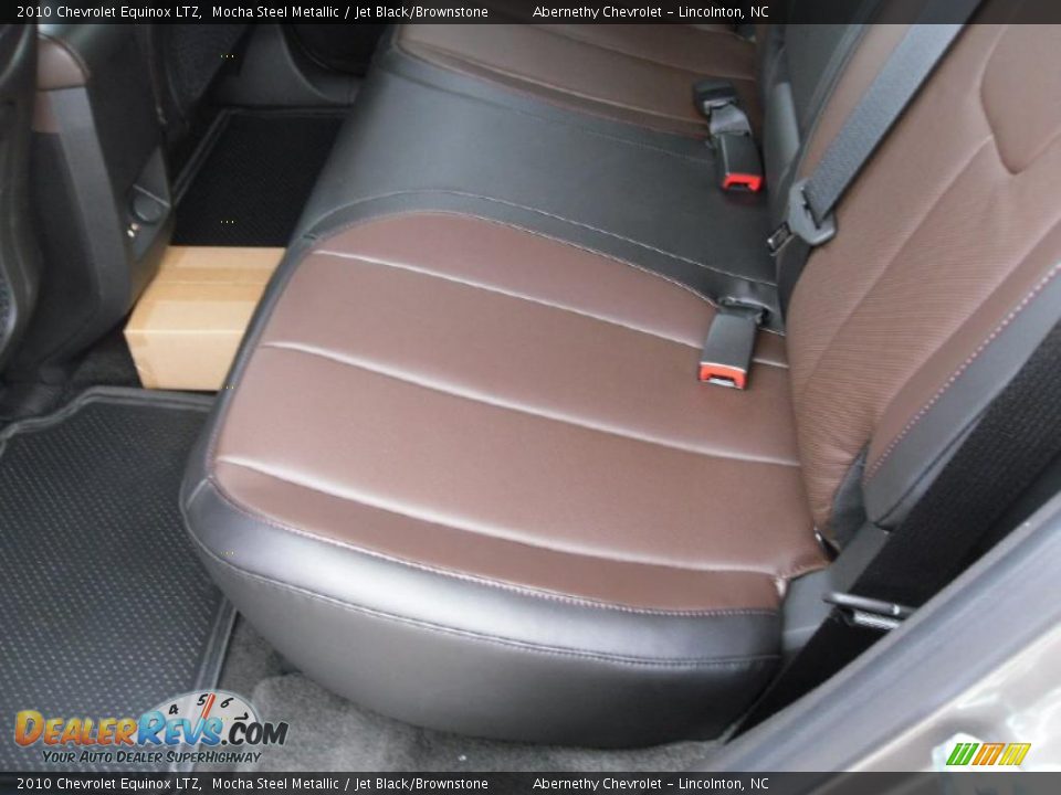2010 Chevrolet Equinox LTZ Mocha Steel Metallic / Jet Black/Brownstone Photo #12